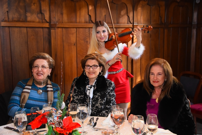 Young Women Christian Association lunch at Villa Linda Sursock